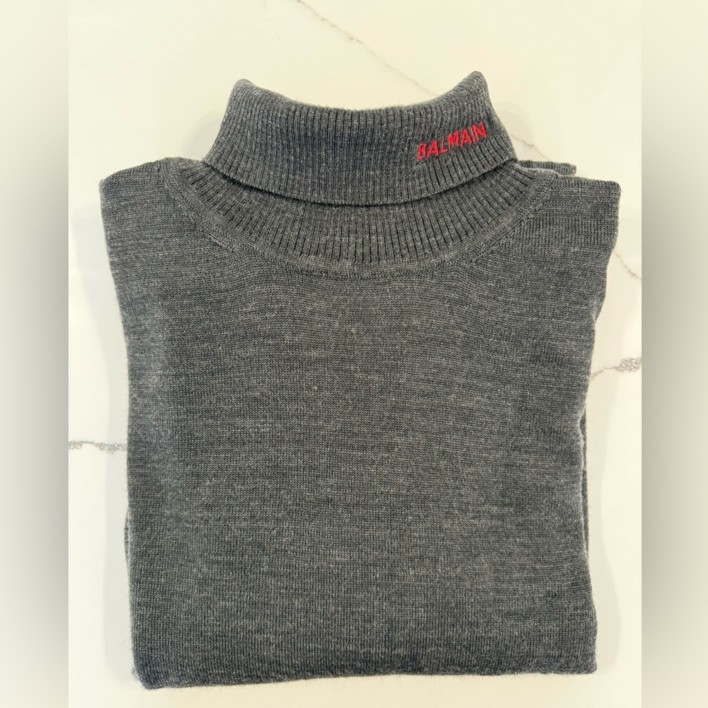 Balmain men’s turtleneck size Large